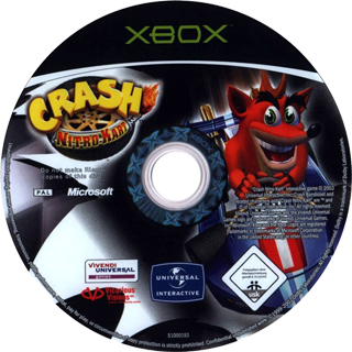 Crash Nitro Kart (USA) Game Disc